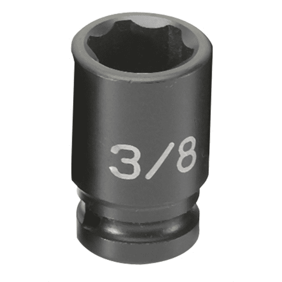 Grey Pneumatic 1/4" Surface Drive x 3/8" Standard Socket