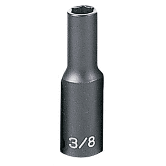 Grey Pneumatic 3/8" Drive x 3/8" Deep Socket