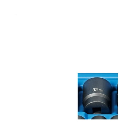 Grey Pneumatic 1/2" Drive x 32mm Standard - 12 Point Socket