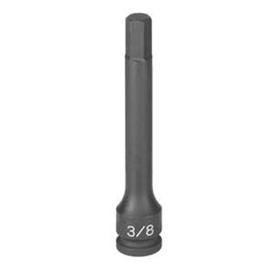Grey Pneumatic 3/8" Drive x 5mm Hex Driver 4" Length