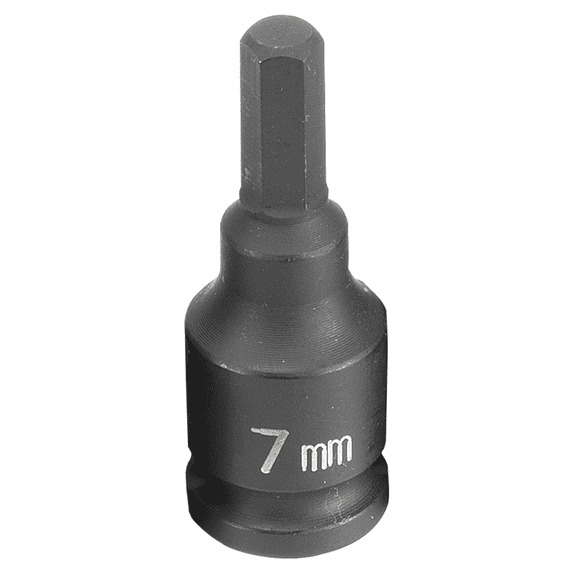 Grey Pneumatic 3/8" Drive x 7mm Hex Driver