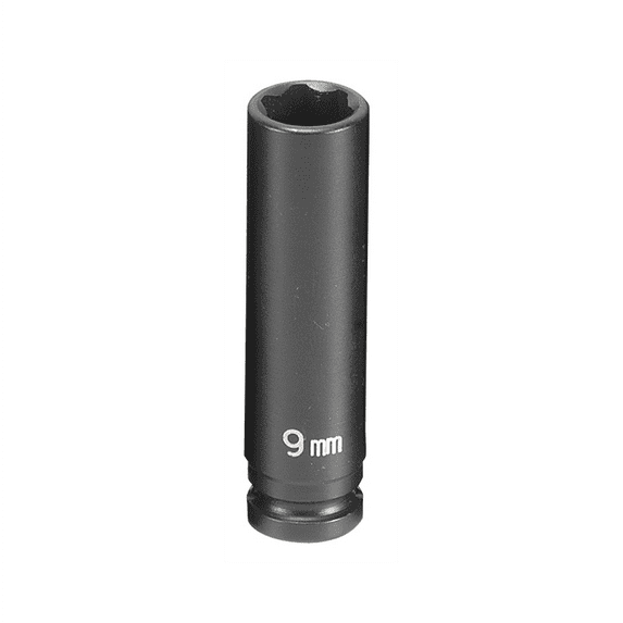 Grey Pneumatic 1/4" Surface Drive x 9mm Deep Socket