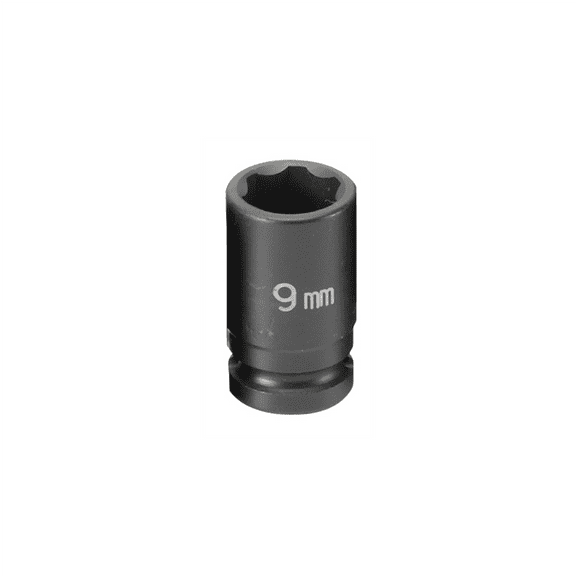 Grey Pneumatic 1/4" Surface Drive x 9mm Standard Socket