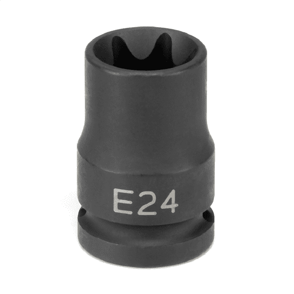 Grey Pneumatic 1/2" Drive x E24 External Star Impact Socket