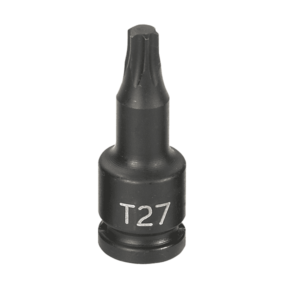 Grey Pneumatic 1/4" Drive x T27 Internal Star Impact Driver