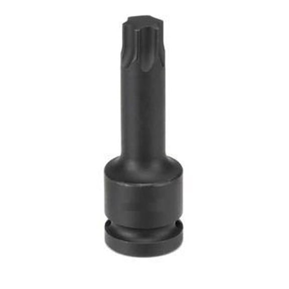 Grey Pneumatic T45 Internal Star Impact Driver - Black - 0.5 in. Drive - High Torque