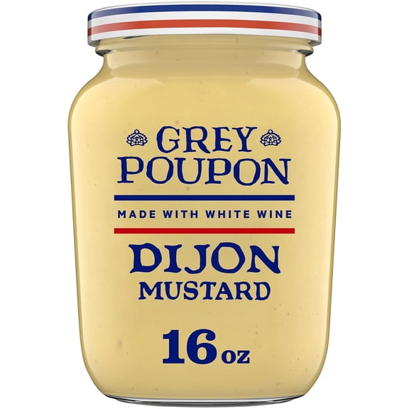 Grey Poupon Dijon Mustard (16 oz Jar) (Pack of 3)