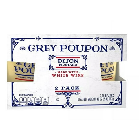 Product of Grey Poupon Dijon Mustard 2 Ct. 16 oz.