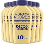 Grey Poupon Dijon Mustard, 8 count pack, 10 oz Bottles