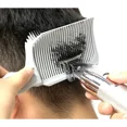 thumbnail image 1 of Grey  Professional Barber Fade Comb Hairdressing Accessory for Blending Hairstyles Heat Resistant Brush for Men's Tapered Haircuts, 1 of 6