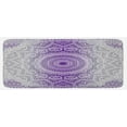 thumbnail image 1 of Grey and Purple Kitchen Mat, Ombre Mandala Abstract Art Cosmos Theme Sign Design Print, Plush Decorative Kitchen Mat with Non Slip Backing, 47" X 19", Violet, by Ambesonne, 1 of 1
