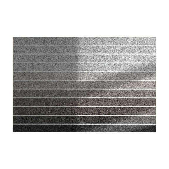 Grey Pvc Dirt Trap Door Mat With Non-Slip Backing, Easy-Clean Surface And Durable Construction For Entryway, Kitchen And Bathroom