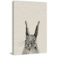 thumbnail image 1 of Grey Rabbit III Painting Print on Wrapped Canvas, 1 of 7