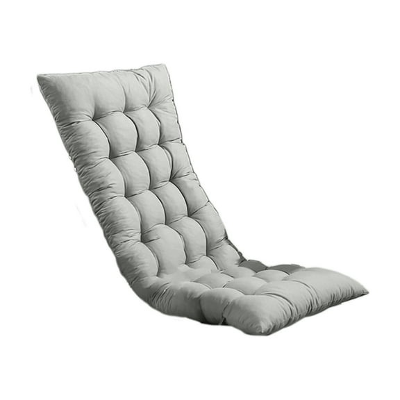 Grey Recliner Chair Cushion, Thick Pad 40X110Cm, Plush, For Rocker Sofa, 1 Piece