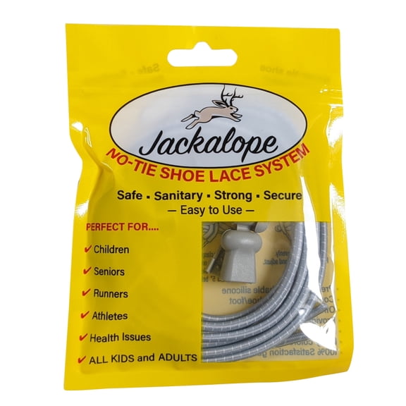 Grey Regular Jackalope Laces