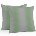 thumbnail image 1 of Grey Sage Outdoor Pillow Covers Pack of 2 Green Gradient Modern Ombre Art Waterproof Throw Pillow Covers Decorative Cushion Cases for Patio Garden Tent Balcony Couch 16x16 inch, 1 of 8