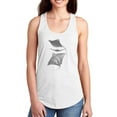 thumbnail image 1 of Grey-Scale Stingrays Iii. Racerback Tank Women -Studio W Designs, Female x-Large, 1 of 4