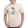 thumbnail image 1 of Grey-Scale Stingrays Iii. T-Shirt Men -Studio W Designs, Male 4X-Large, 1 of 4