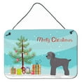 thumbnail image 1 of Grey Schnoodle Christmas Tree Wall or Door Hanging Prints, 1 of 2