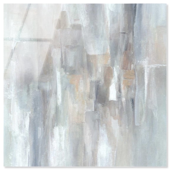 Grey Shadows II Acrylic Print Neutral Wall Decor by Art Remedy, Ready to Hang, 16 x 16