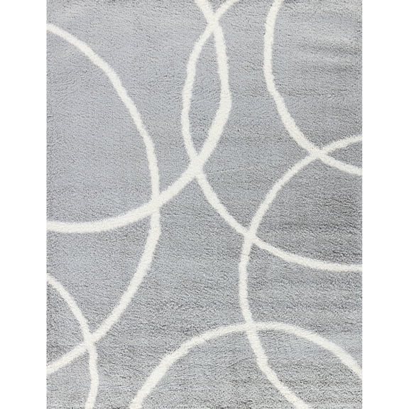 Grey Shag - Soft Pile & Contemporary Style - Foyer - First - impression