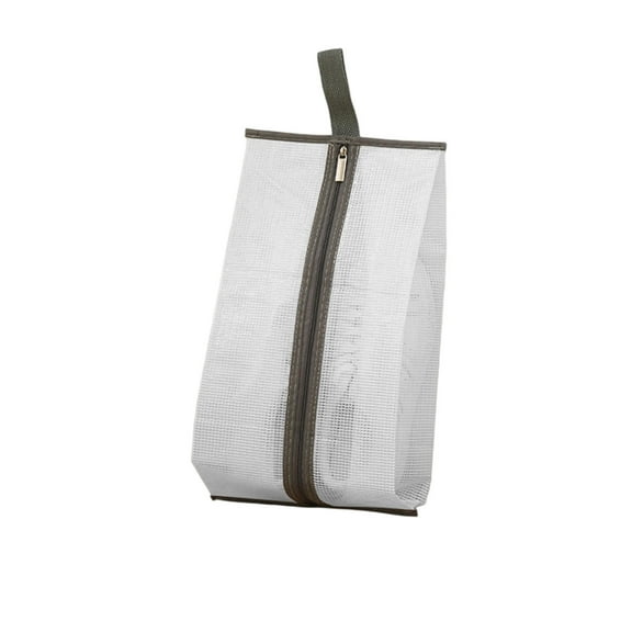 Grey Shoe Protection Bag With Large Capacity For Sneakers And Casual Shoes