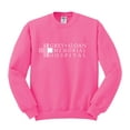 thumbnail image 1 of Grey Sloan Grey's Anatomy Pop Unisex Crewneck Graphic Sweatshirt, Neon Pink, Medium, 1 of 3