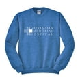 thumbnail image 1 of Grey Sloan Grey's Anatomy Pop Unisex Crewneck Graphic Sweatshirt, Vintage Heather Blue, X-Large, 1 of 3