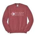 thumbnail image 1 of Grey Sloan Grey's Anatomy Pop Unisex Crewneck Graphic Sweatshirt, Vintage Heather Red, Small, 1 of 3