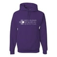 thumbnail image 1 of Grey Sloan Grey's Anatomy Pop Unisex Graphic Hoodie Sweatshirt, Purple, X-Large, 1 of 3