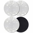 thumbnail image 1 of Grey Snowflake Christmas Coasters Set of 4, Absorbent Coasters for Drinks, Winter Xmas Snowflake Farmhouse Coaster for Desk Coffee Table Protection, Home Decor House Warming Gifts 4", 1 of 8