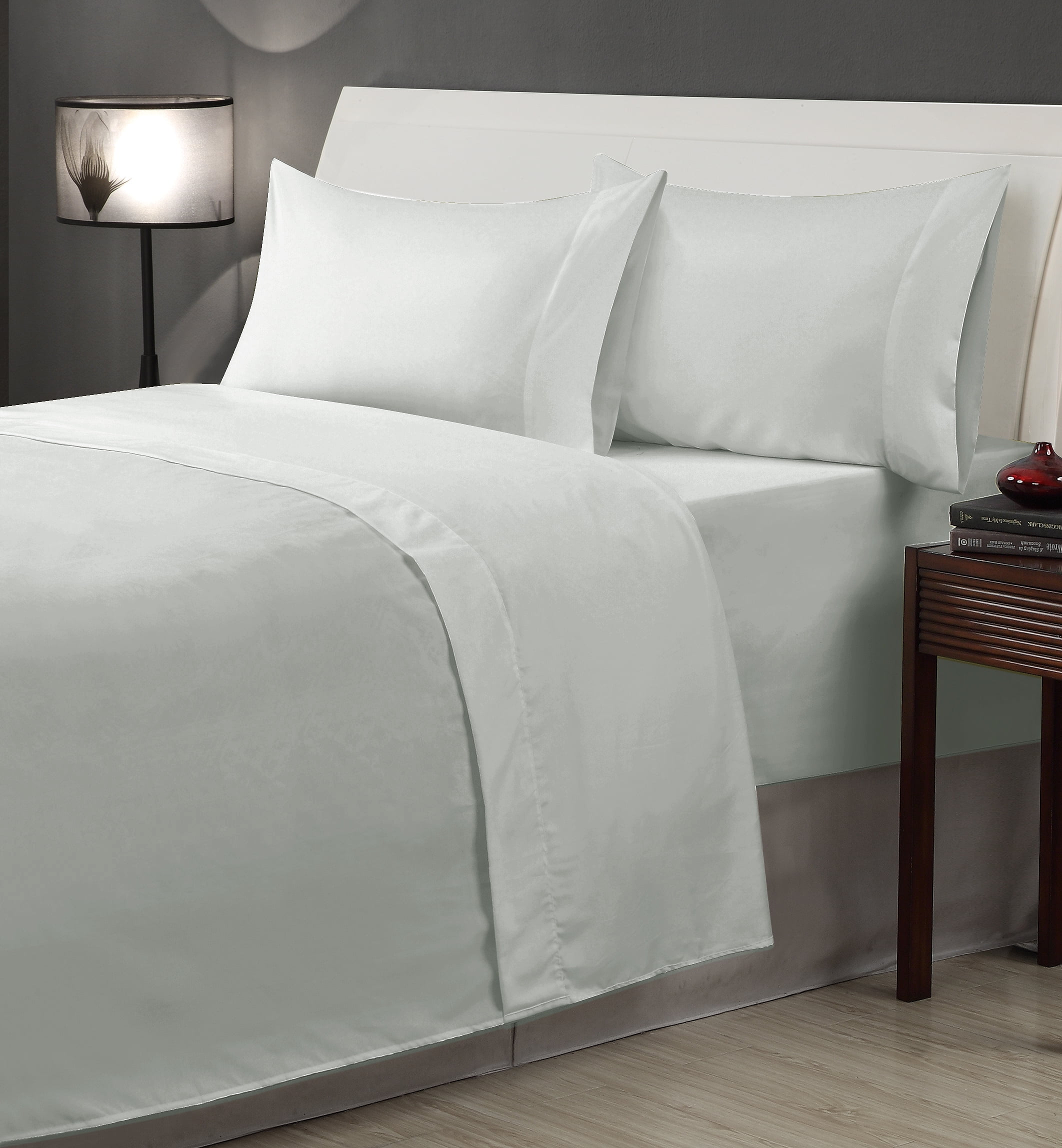 Grey Solid Sheet SetTwinGrey