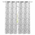 thumbnail image 1 of Grey Spring Floral Blackout Curtains 72 Inches Long for Bedroom, Elegant Watercolor Summer Botanical Thermal Insulated Room Darkening Black Out Window Curtain Panels Grommet Drapes for Living Room, 1 of 8