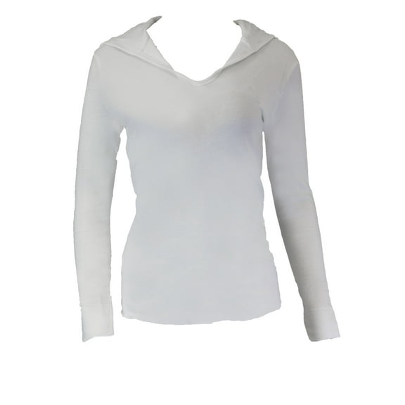Grey State Women's Baja Pullover, White, Medium