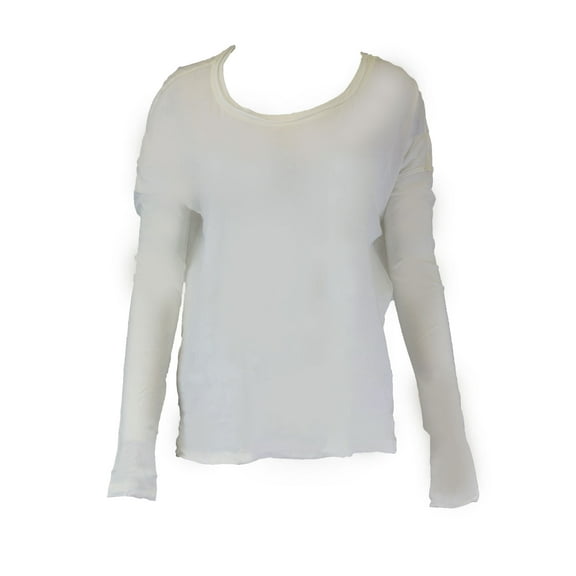 Grey State Women's Cotton Yummy Tee, Spa White, Large