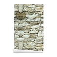 thumbnail image 1 of Grey Stone Wallpaper, Khaki Peel And Stick Vinyl Wall Decor, Grey Stone Peel And Stick Vinyl Wallpaper Stone Peel And Stick Wallpaper for A Stylish And Realistic Look, 1 of 8