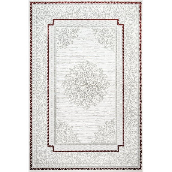Grey Striped Area Rugs for Living Room Washable Rugs Boho Moroccan Area Rug Soft Neutral Geometric Bohemian Carpet Distressed Indoor Rug for Bedroom Dining Room Office Foldable Nonslip Rug