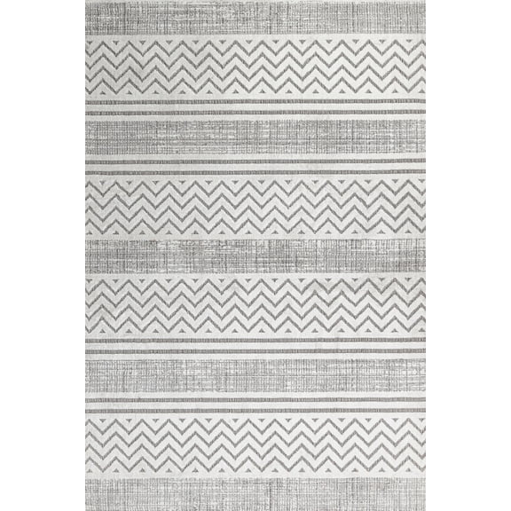 Grey Striped Area Rugs for Living Room Washable Rugs Boho Moroccan Area Rug Soft Neutral Geometric Bohemian Carpet Distressed Indoor Rug for Bedroom Dining Room Office Foldable Nonslip Rug