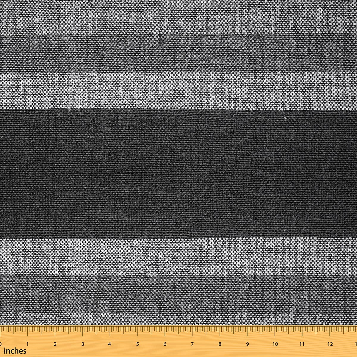 Grey Striped Upholstery Fabric by the Yard,Geometry Stripes Decorative