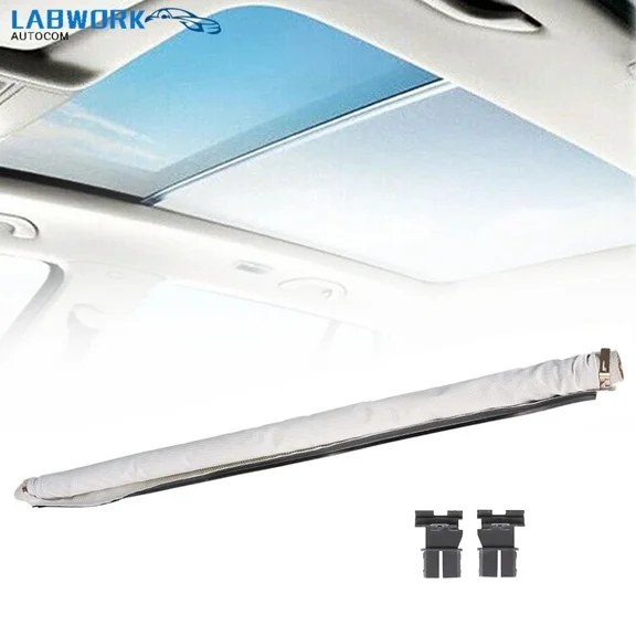 Grey Sunroof Shade Cover Assembly For 14-2018 Vw Volkswagen Tiguan Jetta Audi Q5