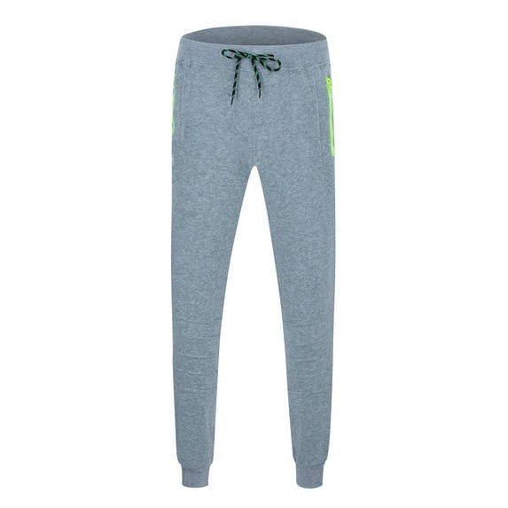 Grey Sweatpants Lounge Slim Baggy Sweatpants for Men Relaxed Outdoor Drawstring Pants Clearance Sale