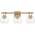 thumbnail image 1 of CIA8624BGD Quoizel Lighting Celina - 3 Light Bath Vanity-8.25 Inch Tall and 24 Inch Wide-Bronze Gold Finish, 1 of 4