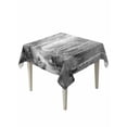 thumbnail image 1 of Grey Table Cloth, Modern Oil Painting Art Forest Waterproof Tablecloth for Square Tables, Reusable Washable Fabric Table Cover for Restaurant Kitchen Dining Tables 54"x54", 1 of 6