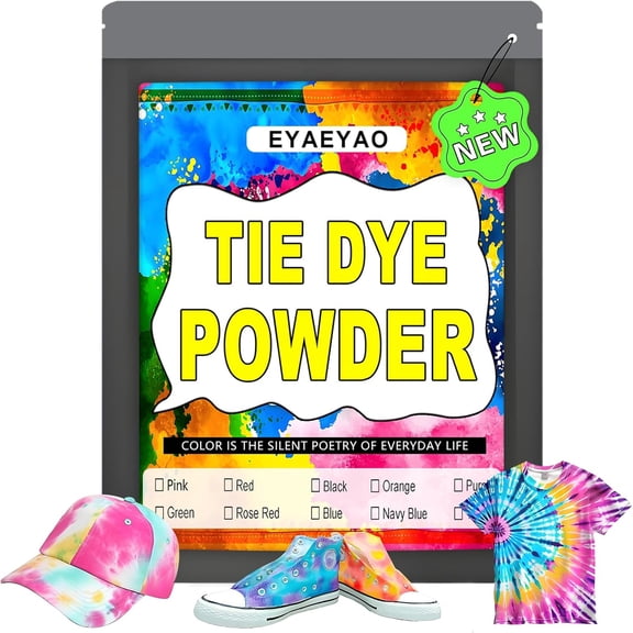 Grey Tie Dye for Clothes | Permanent Fabric Dye for T-Shirts, Skirts & More | Non-Toxic Tye Dye Powder for Kids & Adults | Just Add Water (Grey, 2 Ounce)