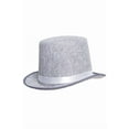 thumbnail image 1 of Grey Top Hat Adult Costume Accessory, 1 of 1