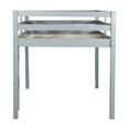 thumbnail image 1 of Grey Twin Loft Bed with Low - height Feature / Wide Ladder for Easy Climbing, 1 of 2