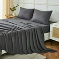 thumbnail image 1 of Grey Twin Sheets Set 3 Piece, Hotel Luxury 1800 Series Super Soft Microfiber Twin Bed Sheets Set,Wrinkle Free & Breathable,14" Deep Pocket Sheets for Twin Size Bed(Twin,Grey), 1 of 8