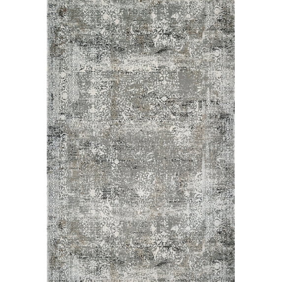 Grey Vintage Area Rugs for Living Room Washable Rugs Boho Moroccan Area Rug Soft Neutral Geometric Bohemian Carpet Distressed Indoor Rug for Bedroom Dining Room Office Foldable Nonslip Rug