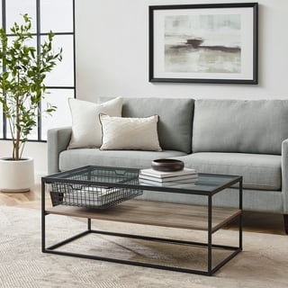 Walnut Glass Coffee Tables in Coffee Tables Walmart