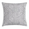 thumbnail image 1 of Grey and White Throw Pillow Cushion Cover, Floral Petals Branches and Leaves Faded Toned Abstract Blossoms Artsy Pattern, Decorative Square Accent Pillow Case, 16 X 16 Inches, Grey, by Ambesonne, 1 of 2